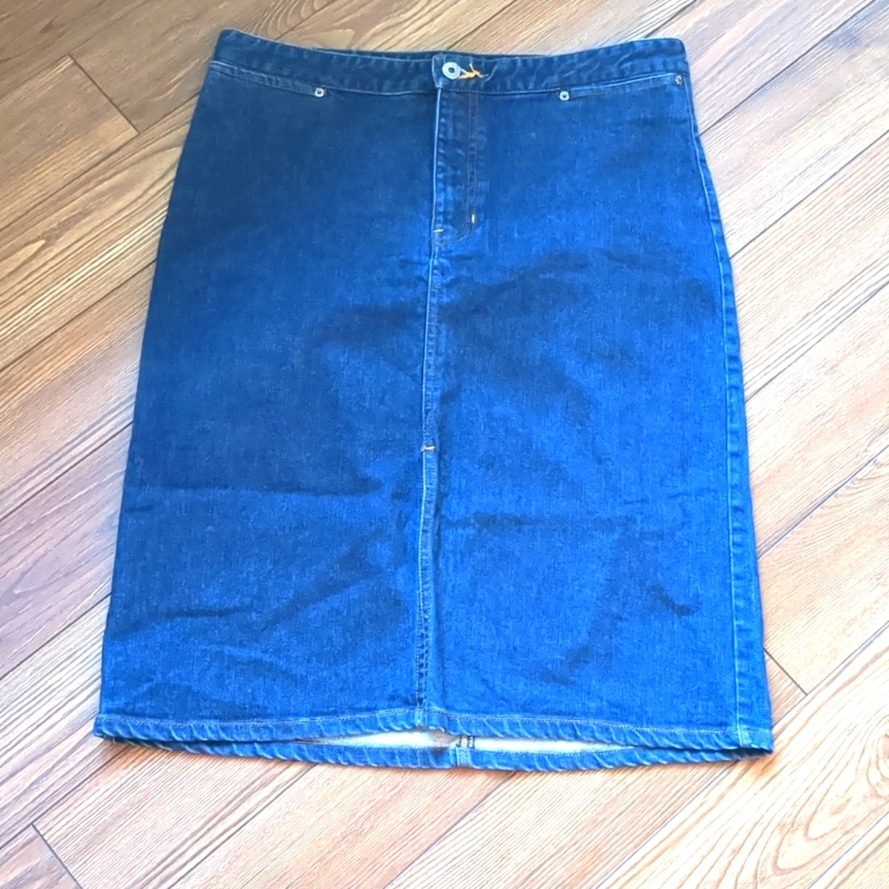 Gap Stretch Denim Skirt Size 12